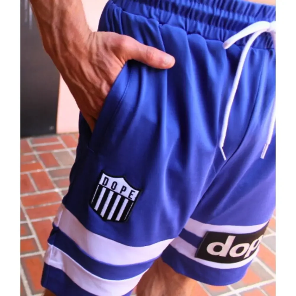 Dope Brand Basketball Shorts Mens  Size Small Blue White Street Wear - Picture 6 of 9